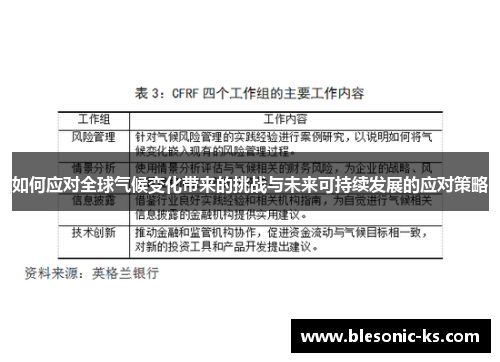 如何应对全球气候变化带来的挑战与未来可持续发展的应对策略